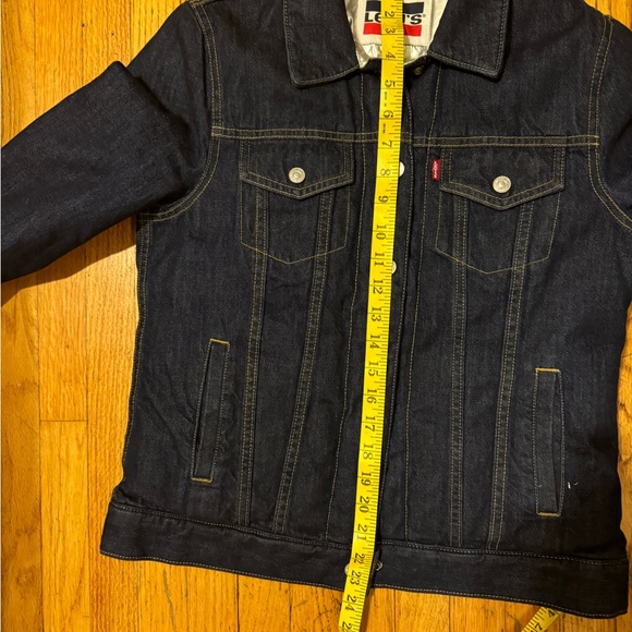 New (used once for 40 min dawn filed reversible Levi's winter jacket Size S - Picture 10 of 12